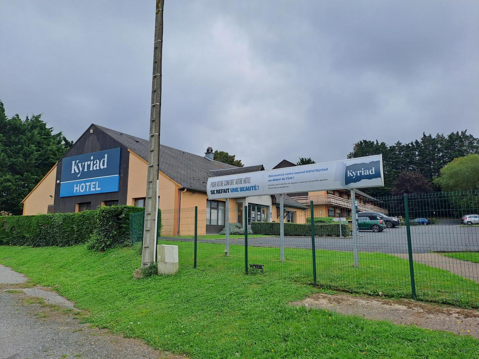 Kyriad Honfleur - La Riviere Saint Sauveur Exteriör bild